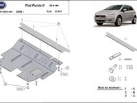 Scut motor metalic Fiat Punto III 2006-2018