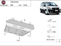 Scut motor metalic Fiat Scudo 2007-2016