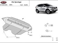 Scut motor metalic Kia Sportage 2010-2015