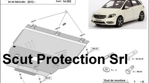 Scut motor metalic Mercedes B-Class W246, dup