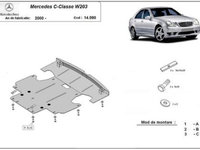 Scut motor metalic Mercedes C-Class W203 2.0 Benzina 2000-2007