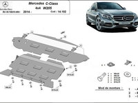 Scut motor metalic Mercedes C-Class W205, 4x4 2014-2021