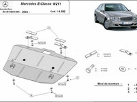 Scut motor metalic Mercedes E-Class W211 2002-2009