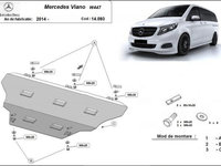 Scut motor metalic Mercedes Viano W447 1.6Diesel, 2x4 2014-prezent