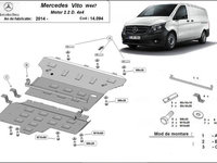 Scut motor metalic Mercedes Vito W447 2.2Diesel, 4x4 2014-prezent