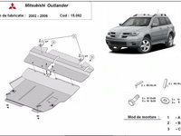 Scut motor metalic Mitsubishi Outlander 2003-2007