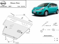 Scut motor metalic Nissan Note E11 2006-2013