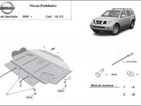 Scut motor metalic Nissan Pathfinder 2005-2014