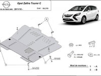 Scut motor metalic Opel Zafira C 2012-2019