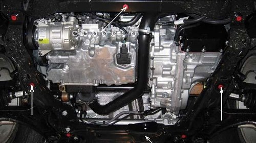 Scut motor metalic otel 2 mm Ford Galaxy 2007-2015 COD:30.055
