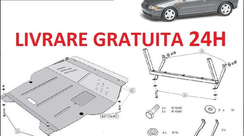 Scut motor metalic otel 2mm Audi A3 1996-2003