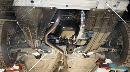 Scut motor metalic otel 2mm Daewoo Cielo 1995-2008 COD: 06.037