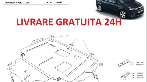 Scut motor metalic otel 2mm Ford C-Max 2004-2