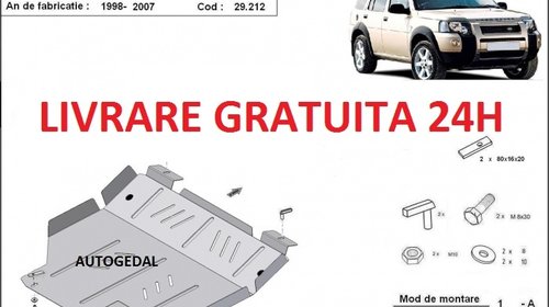 Scut motor metalic otel 2mm Land Rover Freela