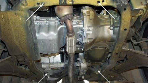Scut motor metalic otel 2mm Opel Corsa C 2000-2006 COD:17.116
