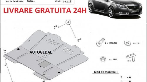 Scut motor metalic otel 2mm Opel Insignia 200