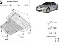 Scut motor metalic Renault Megane II 2002-2009