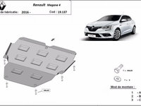 Scut motor metalic Renault Megane IV 2016-prezent