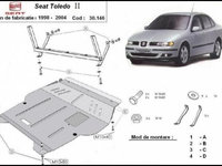 Scut motor metalic Seat Toledo II 1999-2004