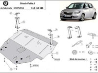 Scut motor metalic Skoda Fabia II - Diesel 2007-2014