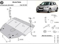 Scut motor metalic Skoda Fabia III - Diesel 2014-2021