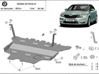 Scut motor metalic Skoda Octavia III Cutie Manuala 2013-2019