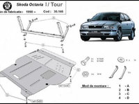 Scut motor metalic Skoda Octavia Tour 1997-2010