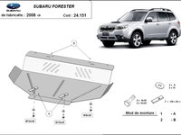 Scut motor metalic Subaru Forester 2008-2013