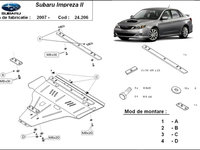 Scut motor metalic Subaru Impreza - Benzina 2007-prezent
