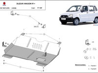 Scut motor metalic Suzuki Wagon R+ 1998-prezent