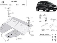 Scut motor metalic VW Fox 2002-prezent