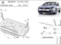 Scut motor metalic VW Golf 6 1.2Tsi, 1.4Tsi, 1.6 tdi 2008-2013