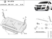 Scut motor metalic VW Jetta 1.4i, 1.6i, 1.8i, 2,0i, 1.9 TDI, 2.0 TDI 2005-2011