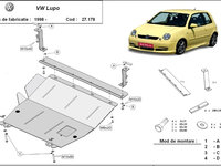 Scut motor metalic VW Lupo 1998-2005