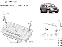 Scut motor metalic VW Touran 1.9 tdi, 2.0Tdi 2003-2015