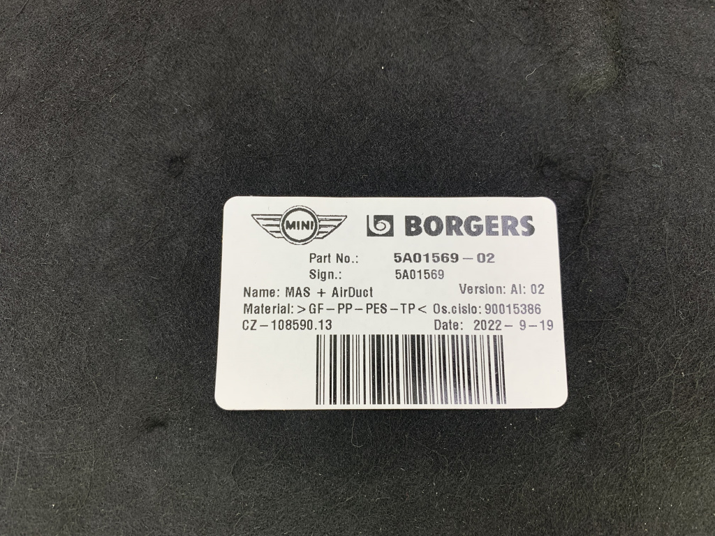 Scut motor Mini Cooper / One F55 F56 T2-