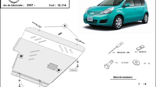 Scut Motor Nissan Note