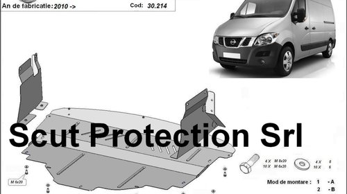 Scut Motor Nissan NV400 fabricat dupa 2010