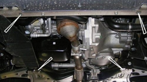 Scut motor Opel Corsa D dupa 2006