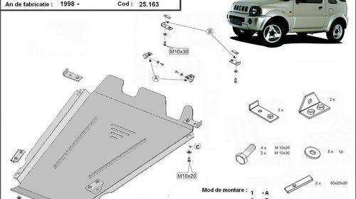 Scut Motor Suzuki Jimny