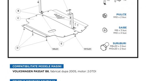 Scut Motor VW Passat B6 / Skoda Superb 2