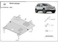 Scut Nissan Qashqai dupa 2006/ X-trail T31 2008-
