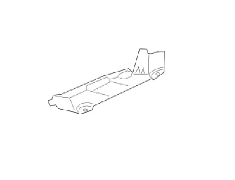 Scut sub bara spate TOYOTA RAV-4 13- cod 58723-0R010