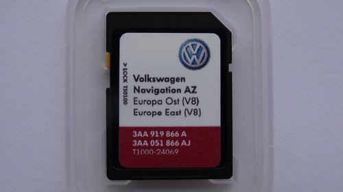 Sd card Harti navigatie VW RNS 315 Skoda Amun