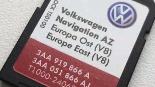 card RNS 315 Instalare harti navigatie Romania Europa V10 2018 VW Skoda Seat #1651361286