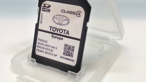 SD Card Toyota TNS 510 harta navigatie EUROPA