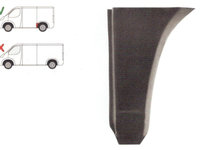 Segment reparatie aripa spate Vw Transporter T4 1990-2003, Scurt Partea Stanga, punte Spate in fata rotii, lungime 270 mm, inaltime 395 mm, (pentru modelul scurt )