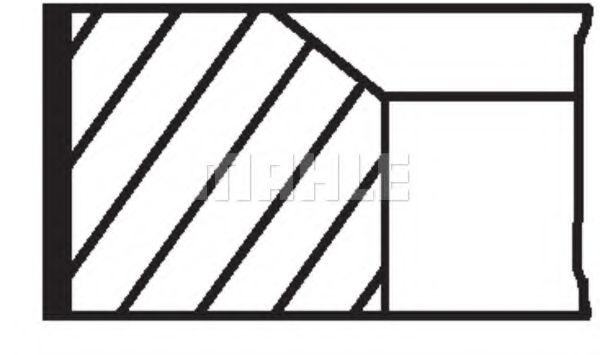 Segmenti piston AUDI A6 (4G2, C7, 4GC) (