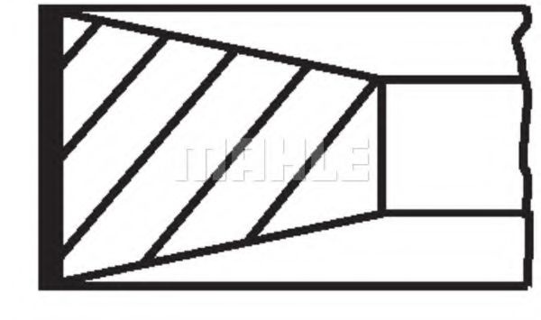 Segmenti piston CITROËN C5 II (RC_) (20