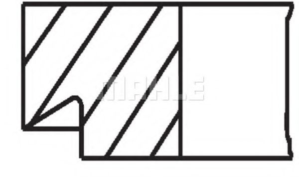 Segmenti piston MERCEDES R-CLASS (W251, 